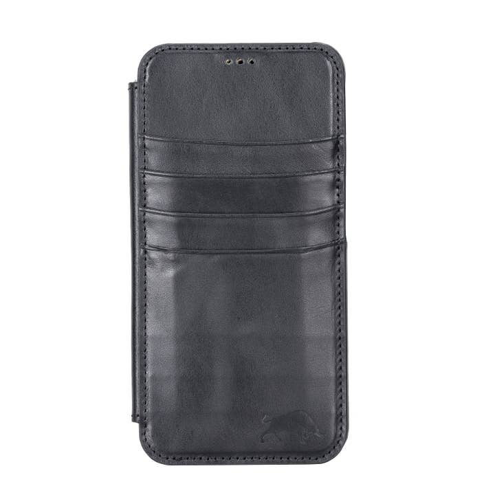 Bomonti - Wholesale Phone Wallet - Unisex - Rostar Leather Samsung Galaxy S22+ Detachable Wallet Case