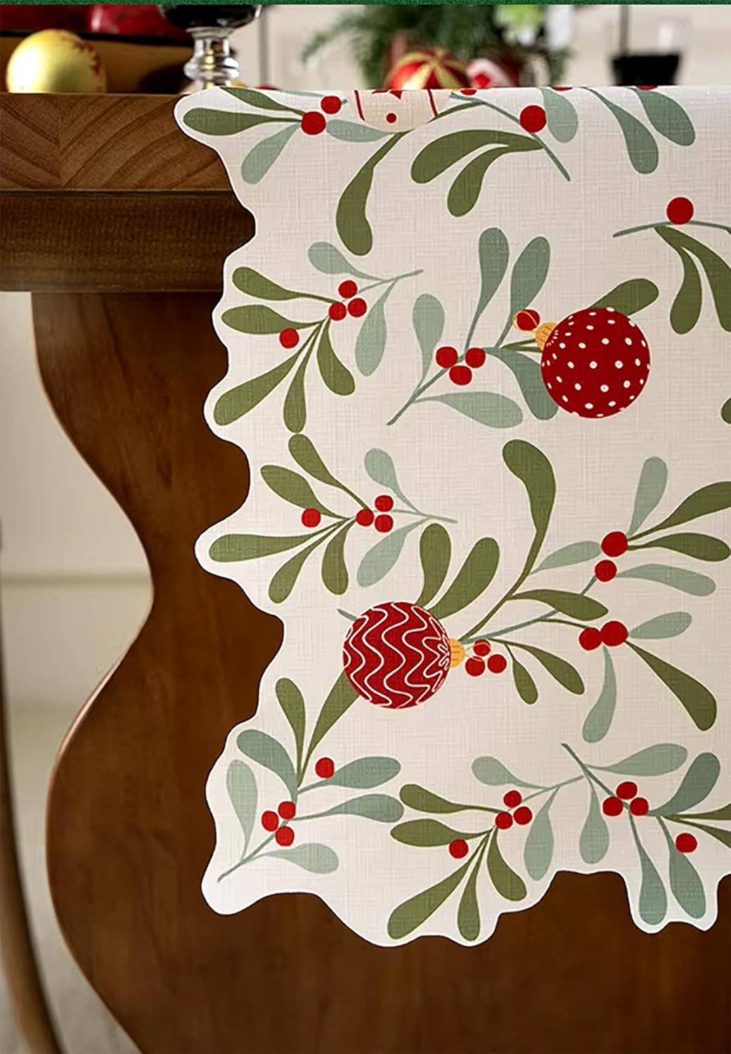 Fennco Styles – Runner de mesa por atacado – Corredor de mesa Design de Natal3