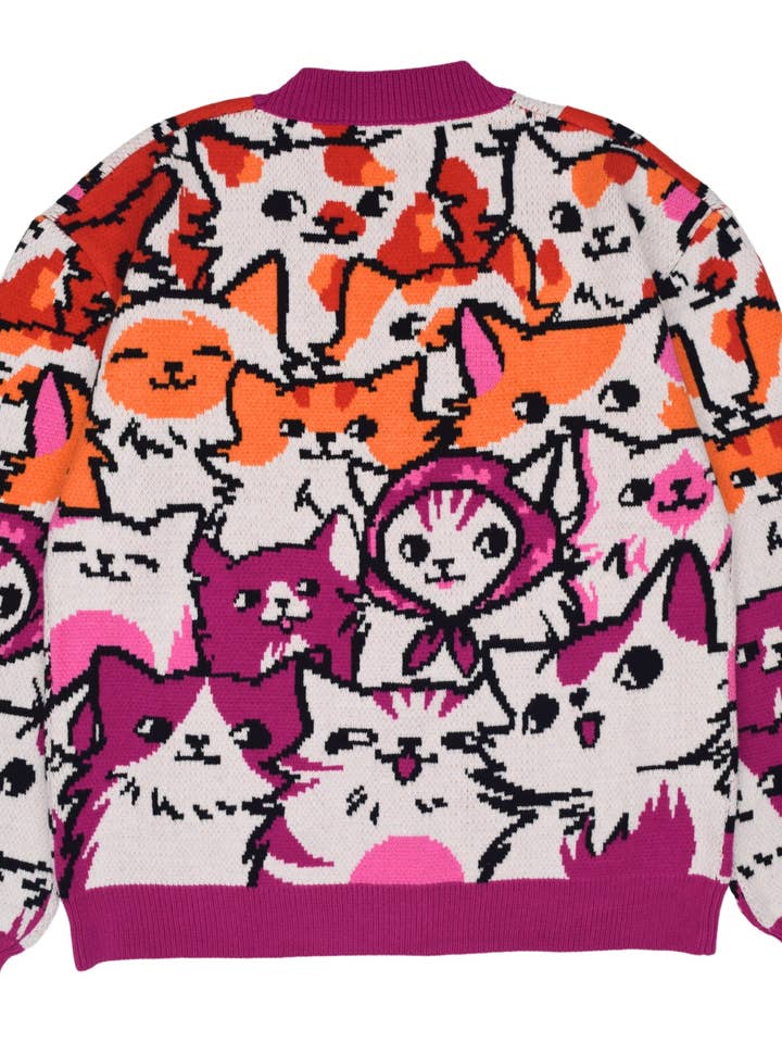 Steady Hands - Wholesale Cardigan - Women's - Lesbian Cat Cardigan