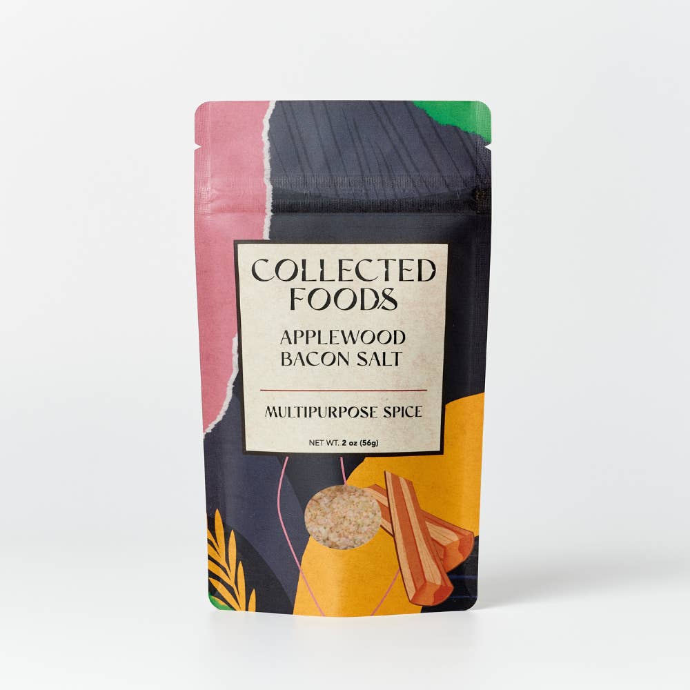 Collected Foods - Wholesale Salt - Bacon Salt with Real Applewood-Smoked Bacon – Small Batch