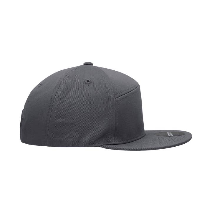 The Park Wholesale - Wholesale Flat-brimmed cap – Unisex - Decky 1098 Blank 7 Panel Flat Bill Snapback Hats3