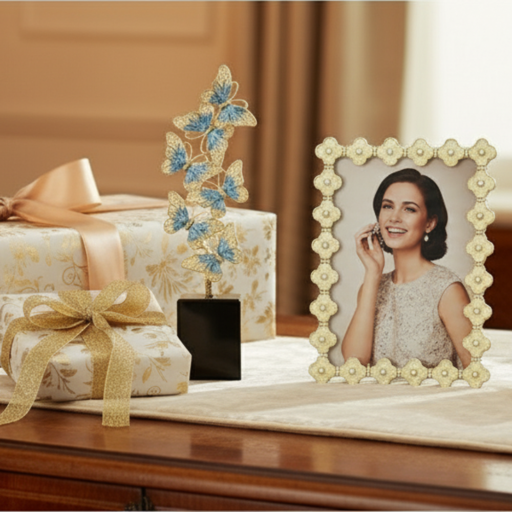 OLIVIA RIEGEL - Vente Cadres photos - Cadre Trèfle | Cadre Photo | Cadres Dorés | Cadres Argentés24