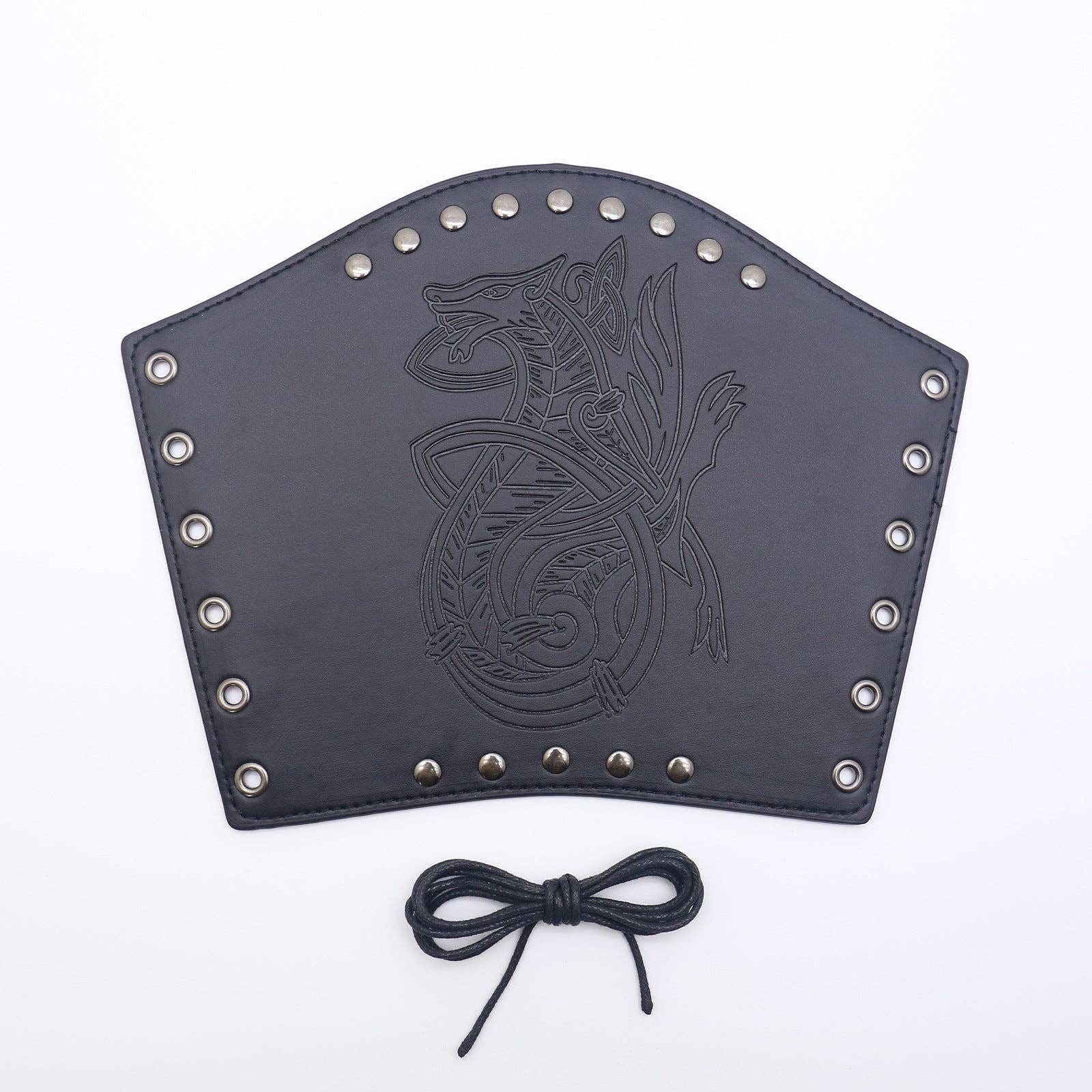 SALINA TRADING INC - Wholesale Costume – Women's - Medieval Leather Wrist Cuffs Retro Punk Arm Guards Festival Costume Accessories40