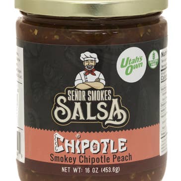 Senor Smoke Salsa - Wholesale Salsa - Chipotle - Smokey Chipotle Peach Salsa1