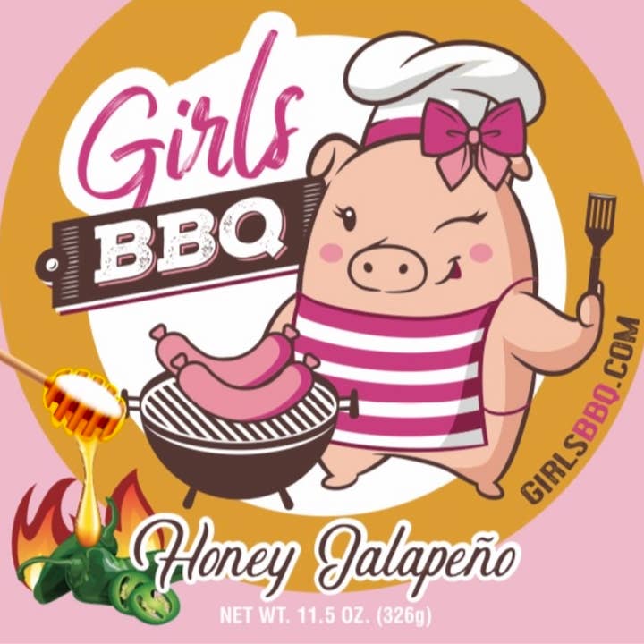 Honning Jalapeño bbq rub for engroshandel hos Girls BBQ