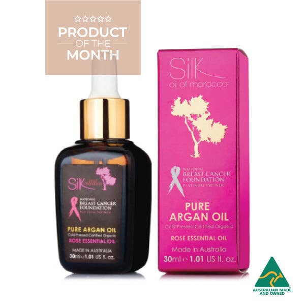 Pure Argan Oil With Rose Essential Oil for wholesale by Silk oil of Morocco