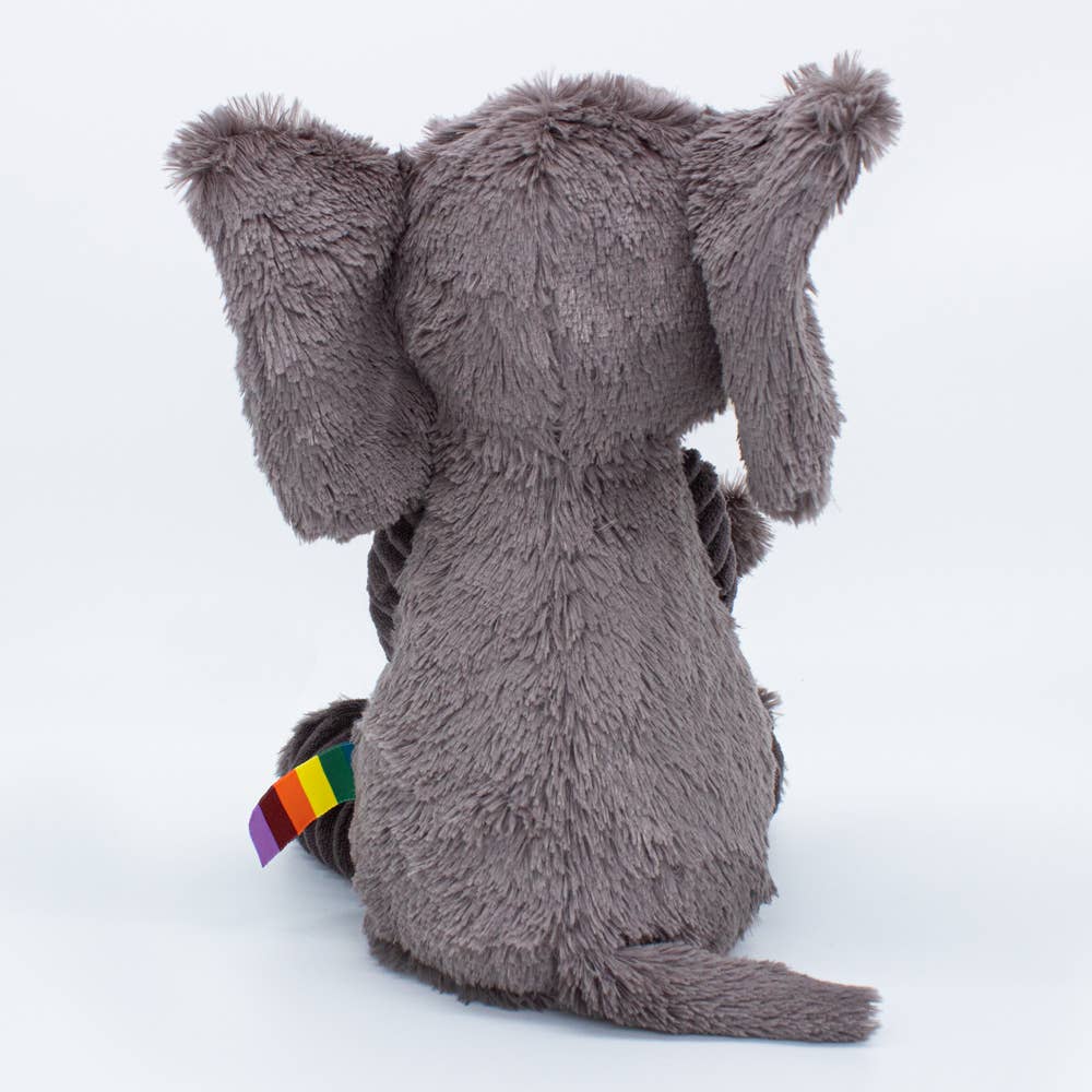 Les Déglingos, France - Wholesale Stuffed/Plush Toy - Kids & Baby - Les Ptipotos Plush - Elephant Grey2