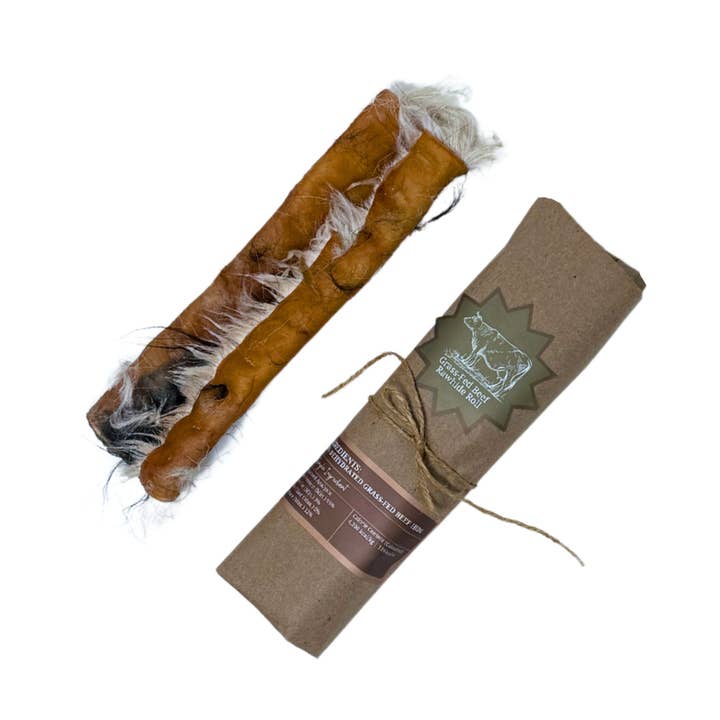 Grass-Fed Beef Rawhide Roll (Fur-On) | 12 Inches  and other Purchase Wholesale beef tenderloin. Free Returns & Net 60 Terms on Faire trending on Faire.