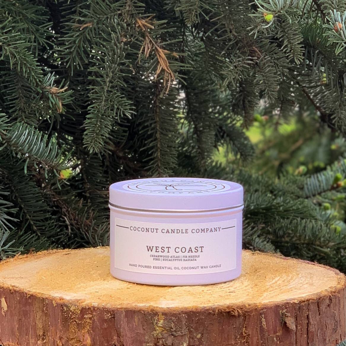 Coconut Candle Company - Wholesale Jar/Filled Candle - West Coast Essential Oil Filled Candle Jar2