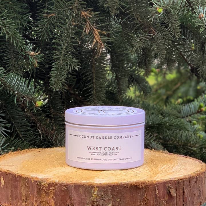 Coconut Candle Company - Wholesale Jar/Filled Candle - West Coast Essential Oil Filled Candle Jar2