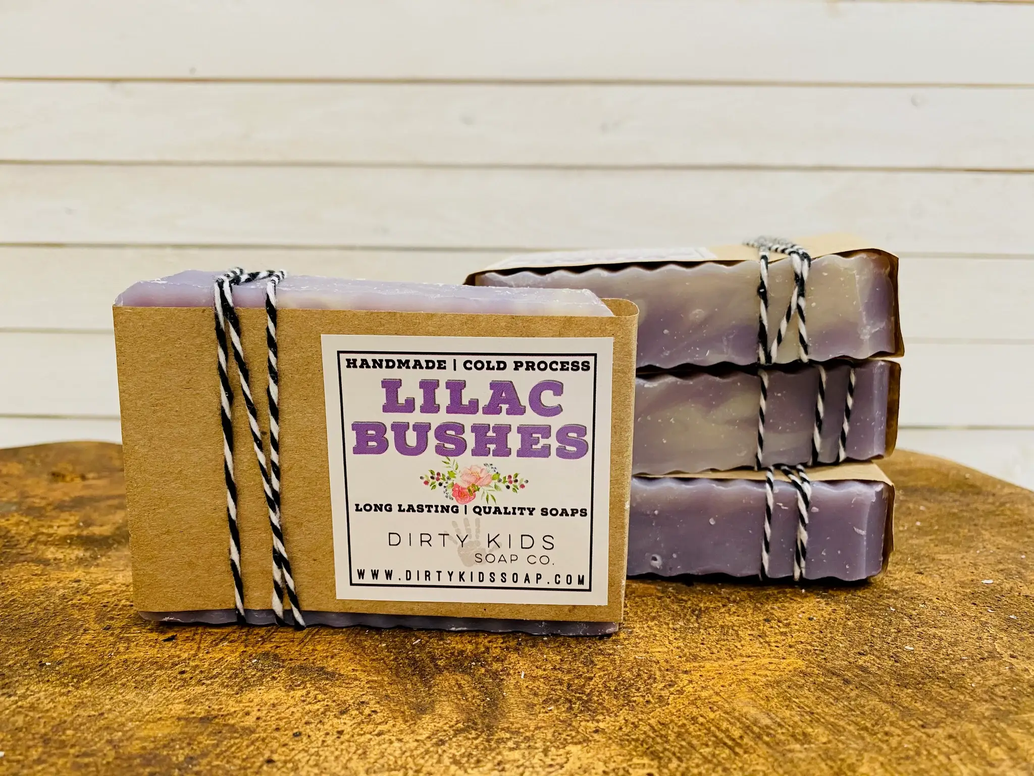 dkhandmade - Wholesale Bar Soap - LILAC BUSHES SOAP BAR / COLD PROCESS / MOISTURIZING1