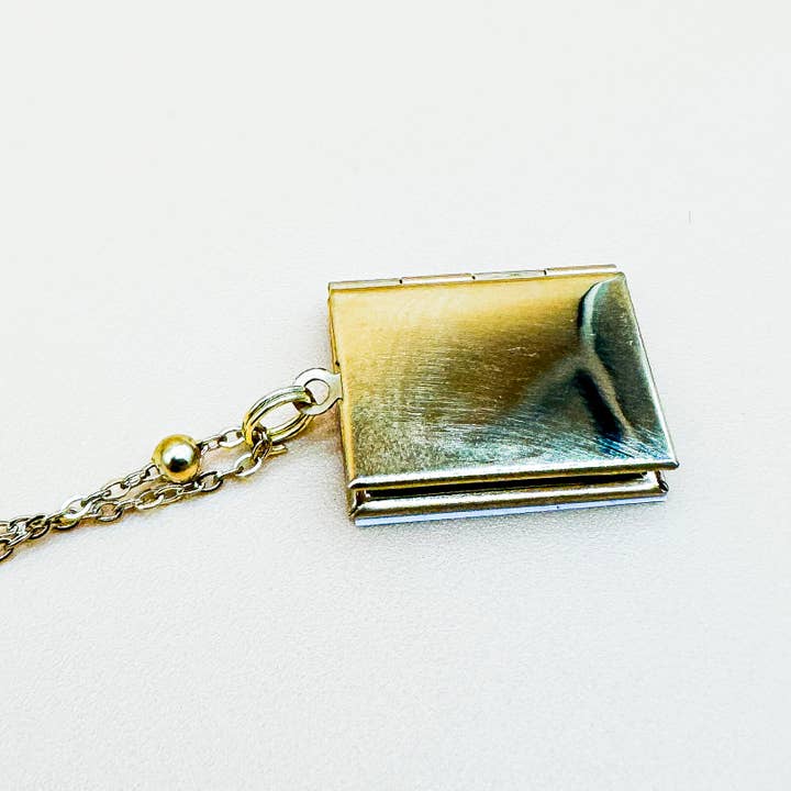 Can'tdles - Wholesale Locket Necklace - Hocus Pocus Spell Book Necklace