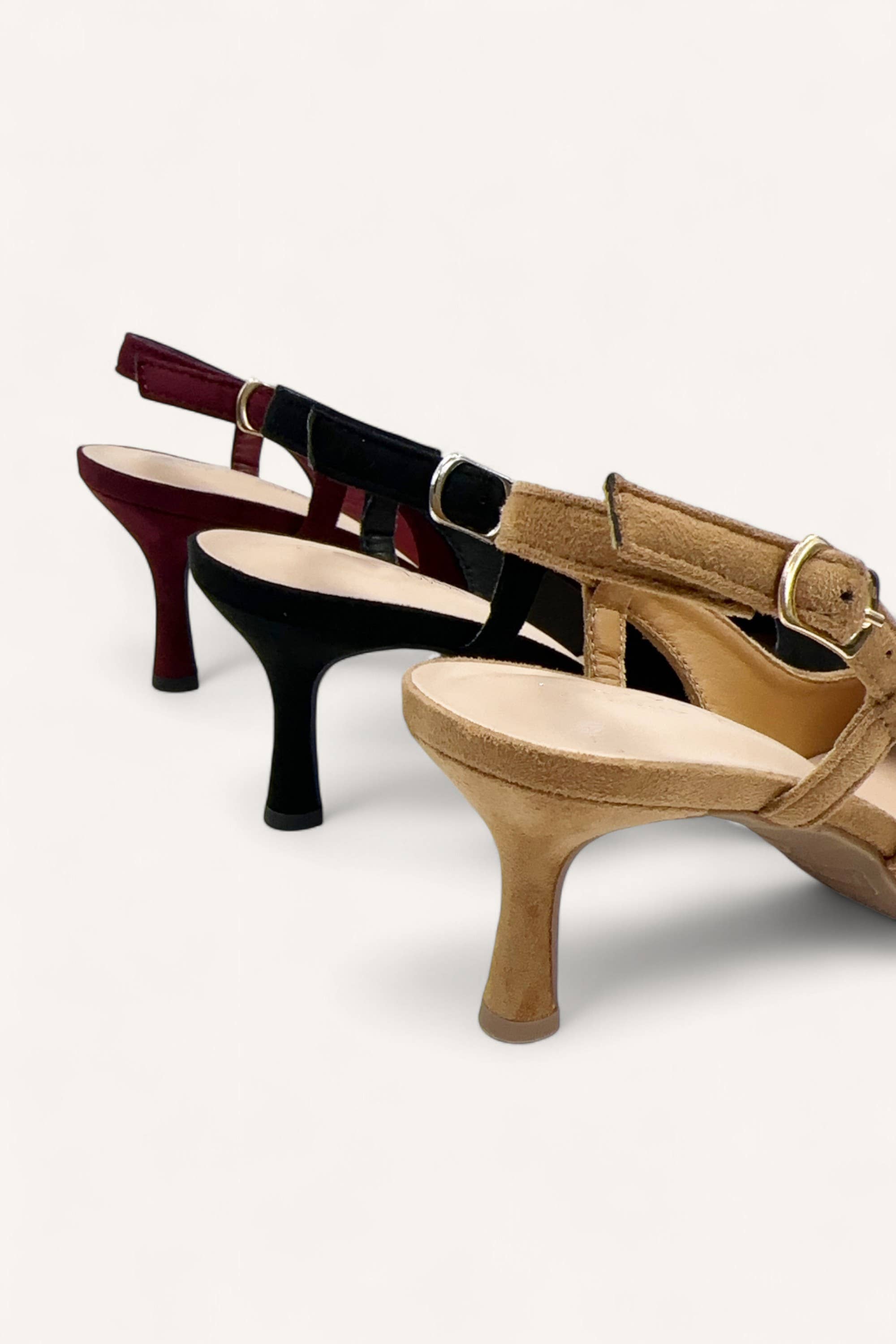 CCOCCI - Wholesale Hakschoenen - Dames - BETTY-68 ELEGANTE SUEDE HAKEN5