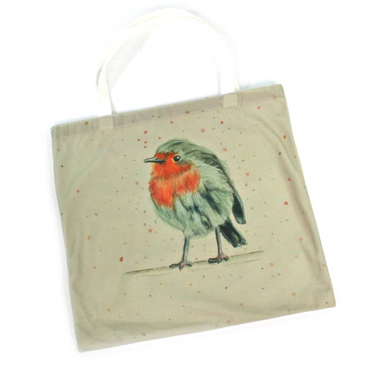 Shoulder-Shopping Bag - Robin for wholesale by Black Ginger