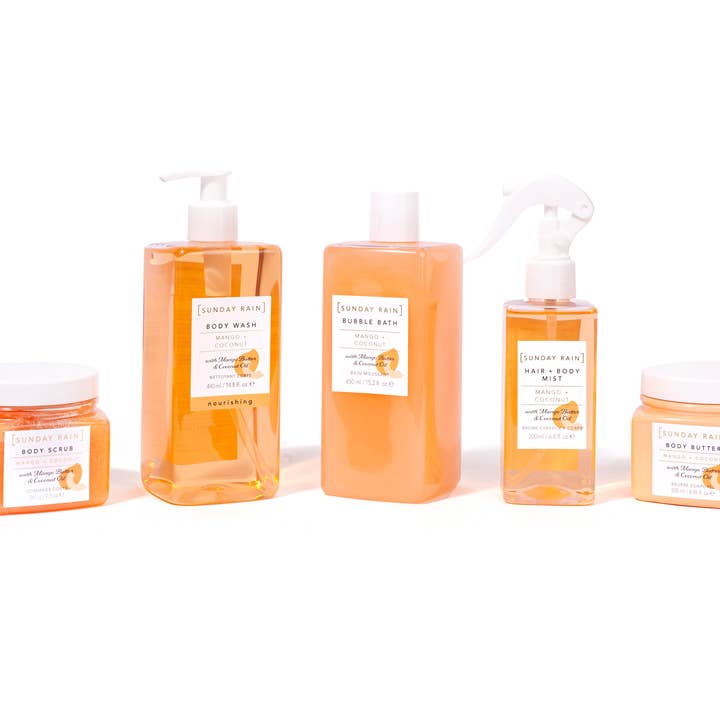 Sunday Rain - Wholesale Body Scrub/Exfoliant - Sunday Rain Body Scrub Mango & Coconut