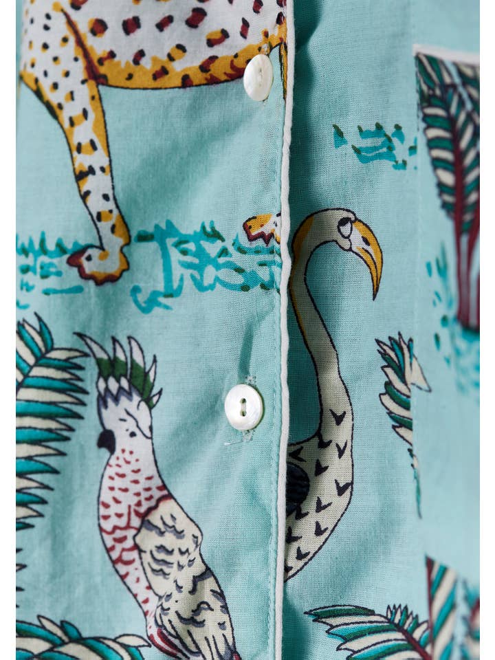 Namaste - Wholesale Sleepwear Set - Women's - Jungle Print Pyjamas