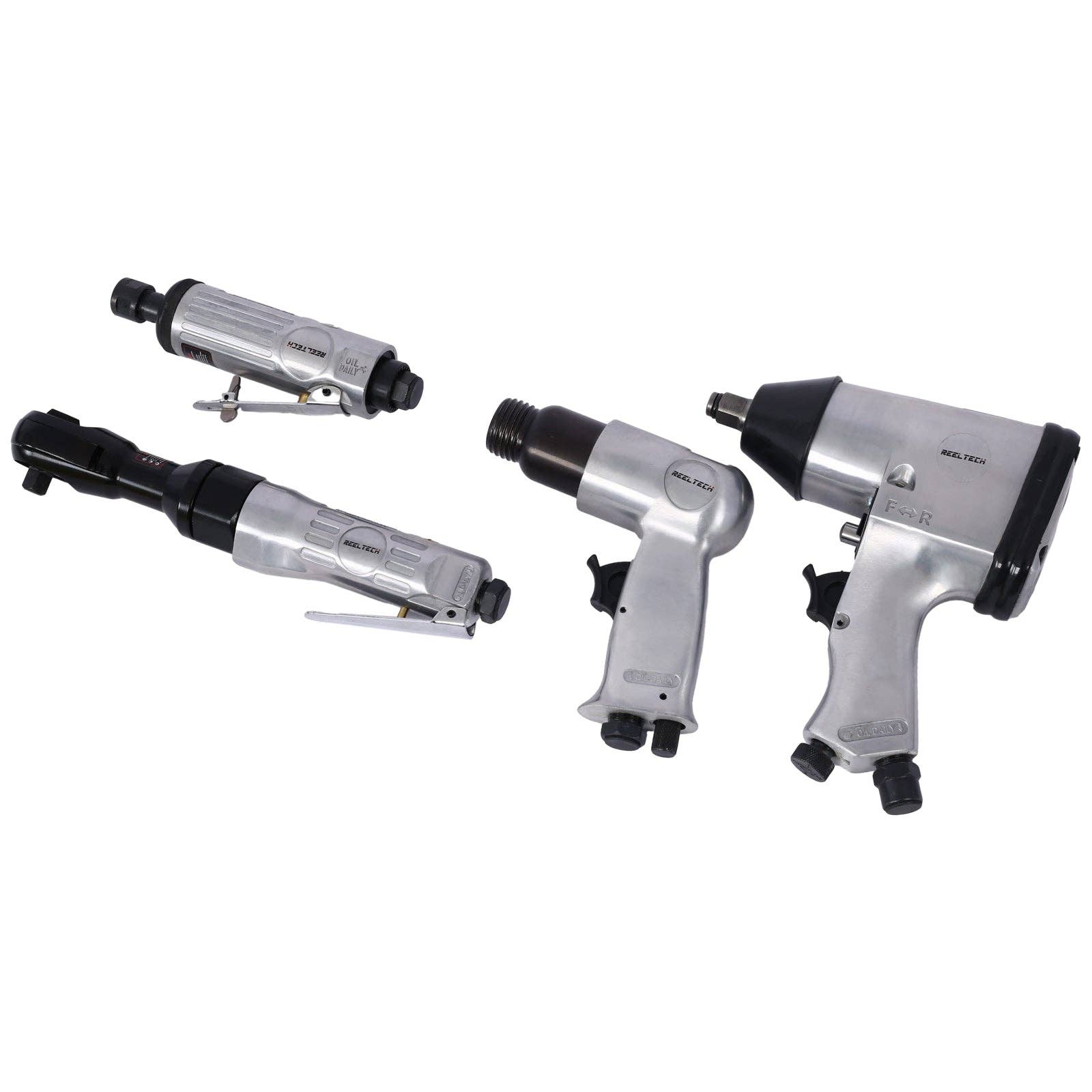 39F Inc. - Wholesale Tool Set - 71-Piece Air Tool & Accessories Kit (Silver)6