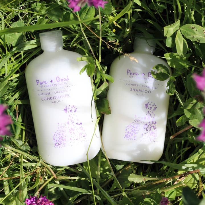 Pure + Good - Wholesale Pet Shampoo - Dog - Dog & Cat Shampoo: Lavender + Chamomile 6