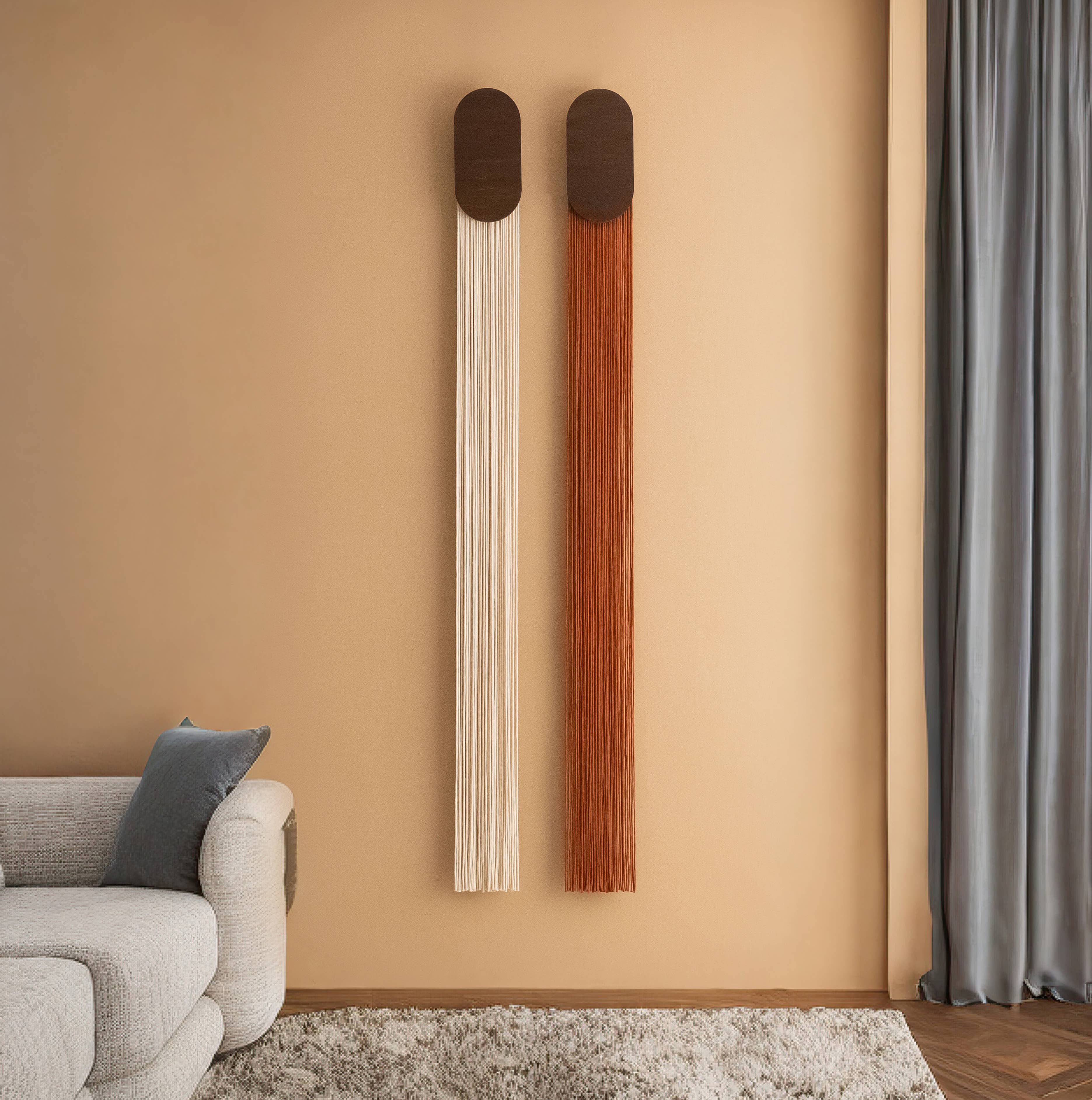 MinhandBros - Wholesale Wall Art Set - Fiber Wall Hanging for Minimalist and Farmhouse Decor
 V8413