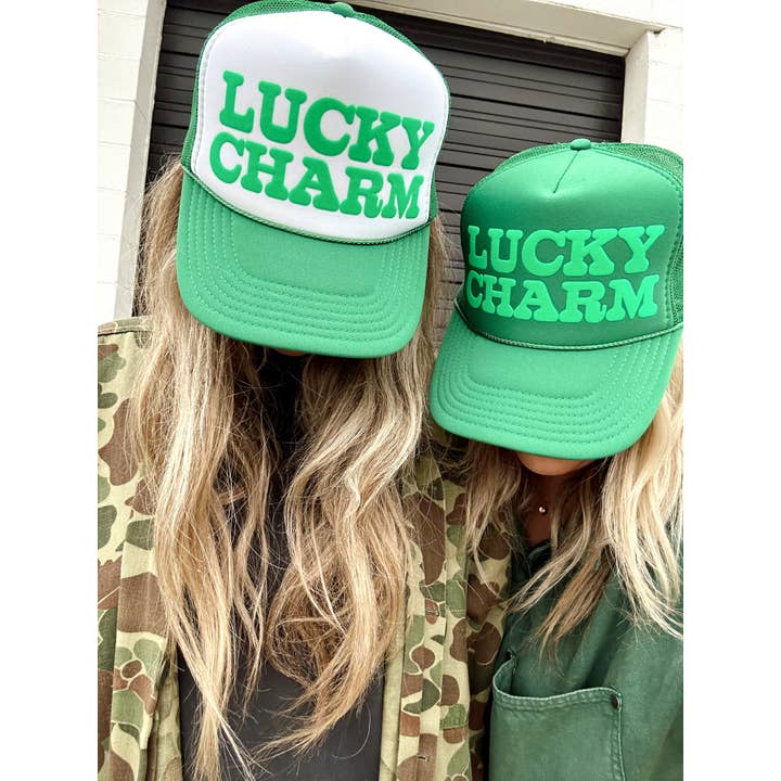 Ascot + Hart - Wholesale Trucker Hat - Women's - Lucky Charm Trucker