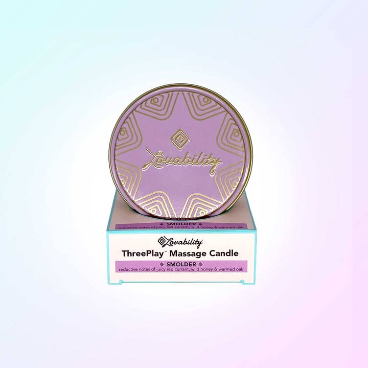Lovability - Wholesale Travel Candles - ThreePlay® Massage Candle