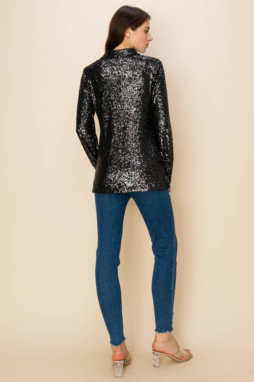 W.A.Y. --Wonderful And Young - Vendita all'ingrosso Camicia - Donna - CAMICIA CON PAILLETTES W.A.Y 
16