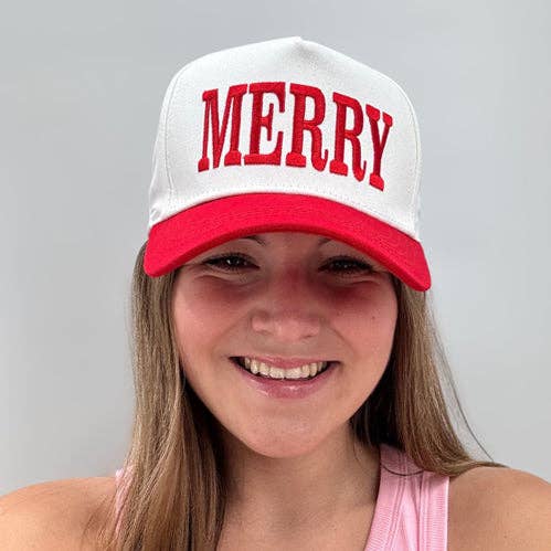 Girlie Girl Originals - Wholesale Baseball Cap - Women's - LM-3014 MERRY CAP RED