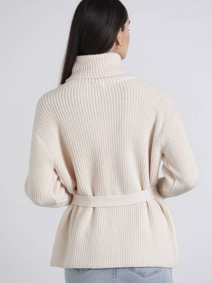 GUIMANOS - Wholesale Knit Sweater - Women's - Camisola Cinto3