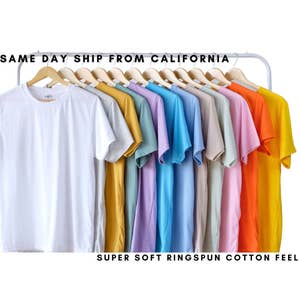 Purchase Wholesale blank t shirts. Free Returns & 60 Terms Faire.com