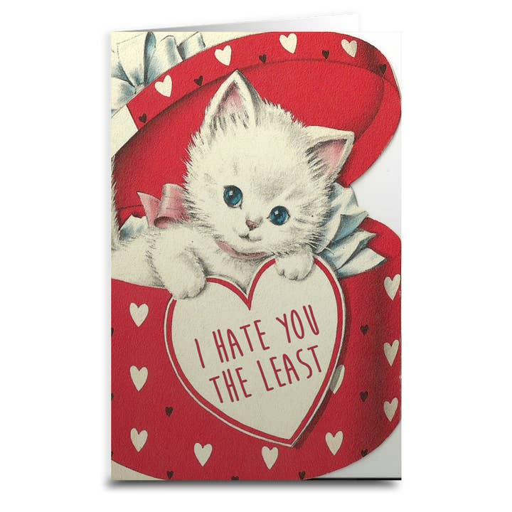 Shady Front - Wholesale Valentine's Day card - I Hate You the Least Greeting Card