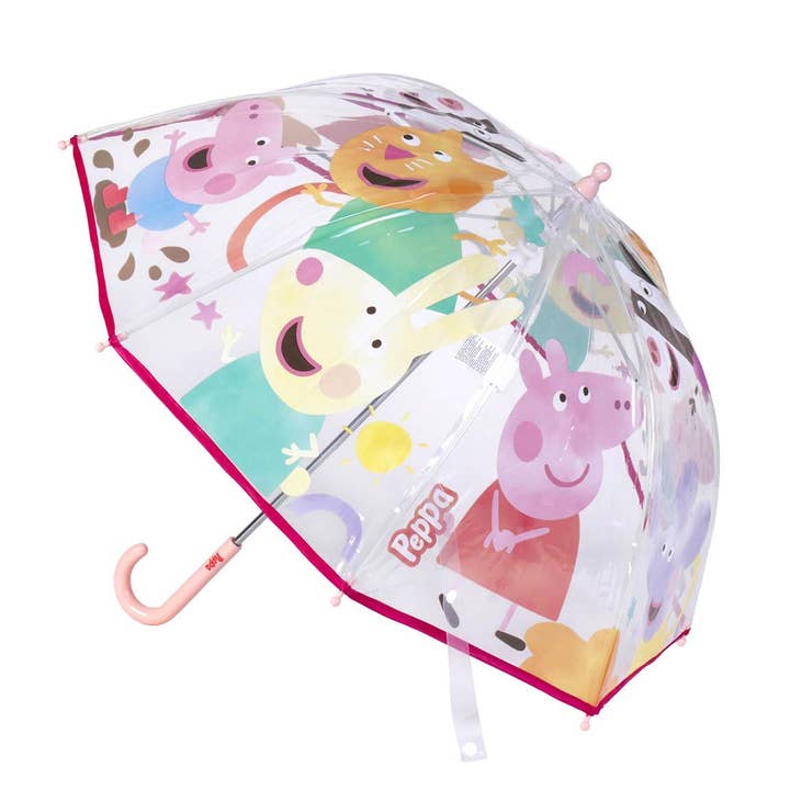 Mastoys, S.L. - Wholesale Umbrella - Kids - PEPPA PIG MANUAL BUBBLE UMBRELLA - 2400000719