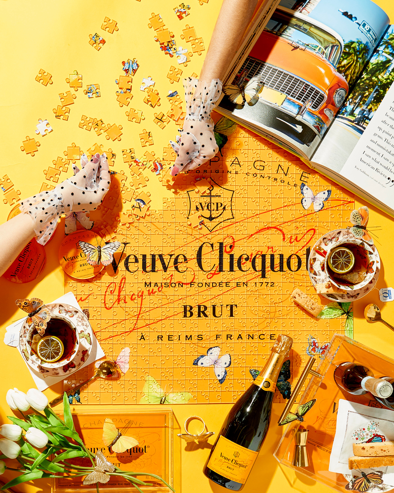 Tart By Taylor - Wholesale Puzzle - Adult - Bubbly Butterfly Acrylic Puzzle1