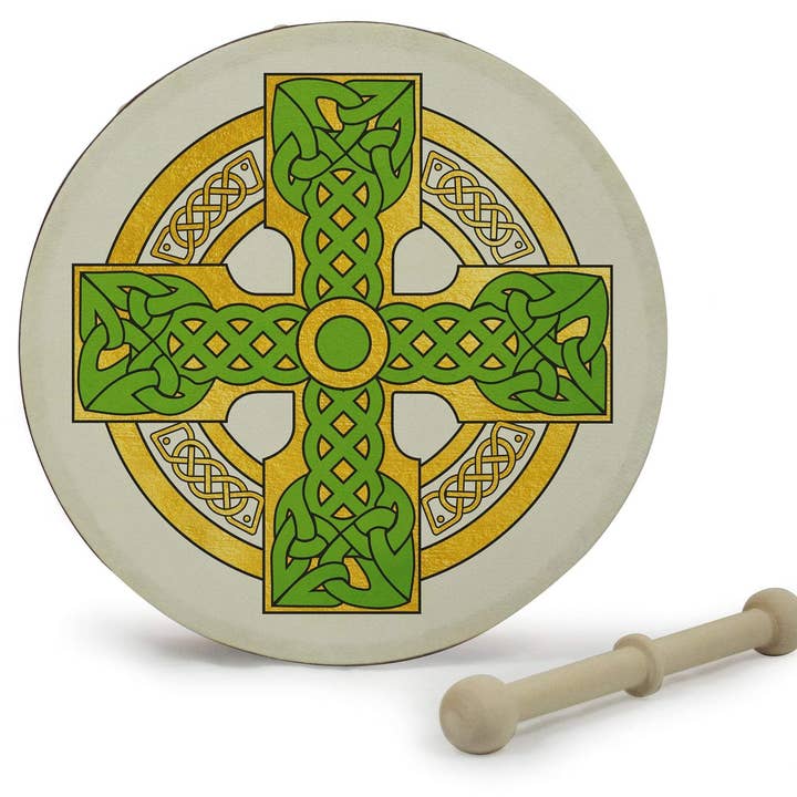 18'' Bodhran - Cloghan Cross for wholesale by James Trading Group INC
