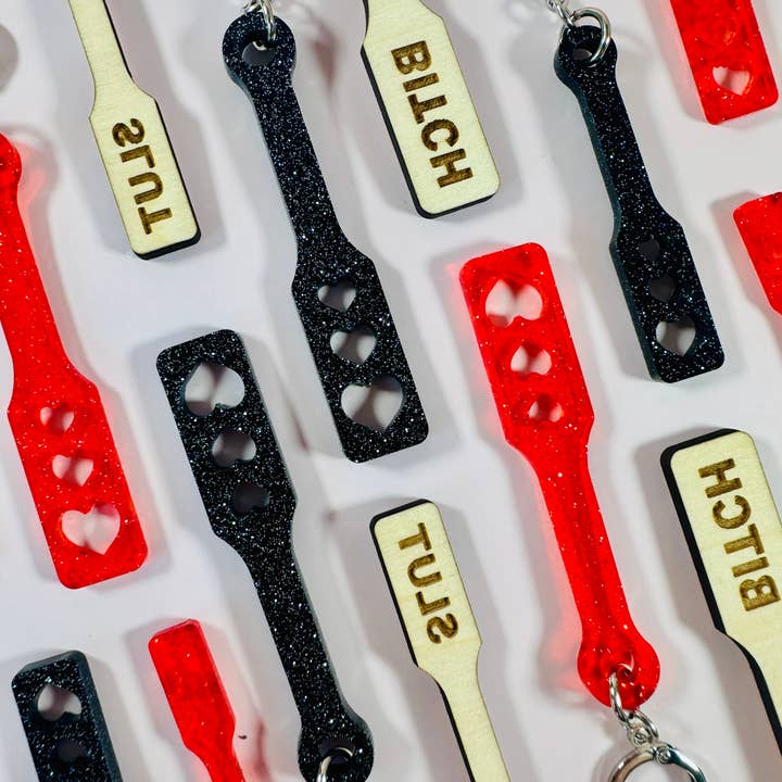 Foolish Fetish - Wholesale Huggie Earrings - Heart Paddle Earrings - 2 Colors and 3 Sizes2