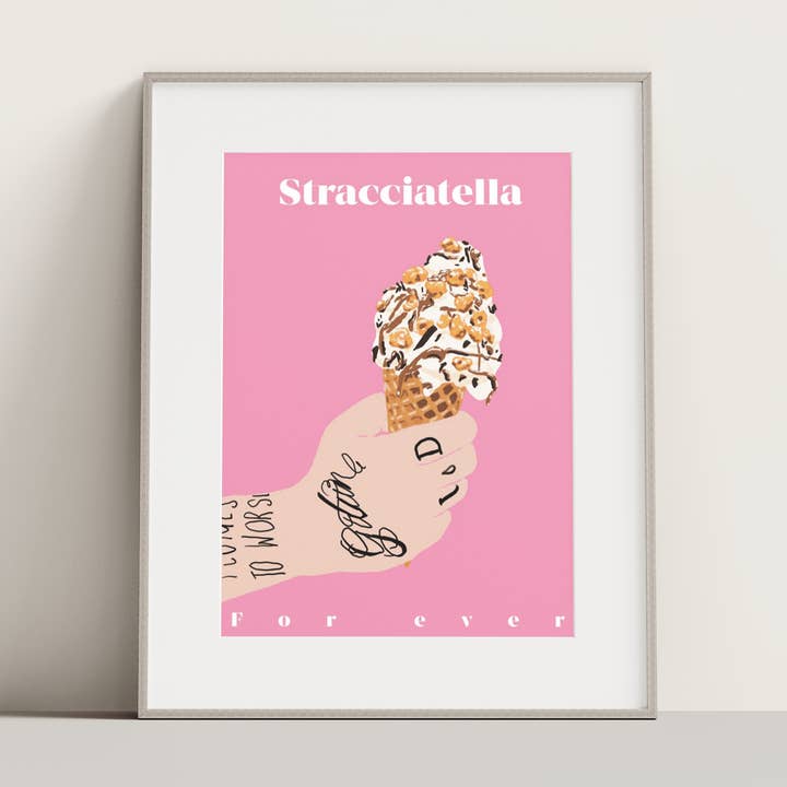 Stracciatella for wholesale by Pizzico print