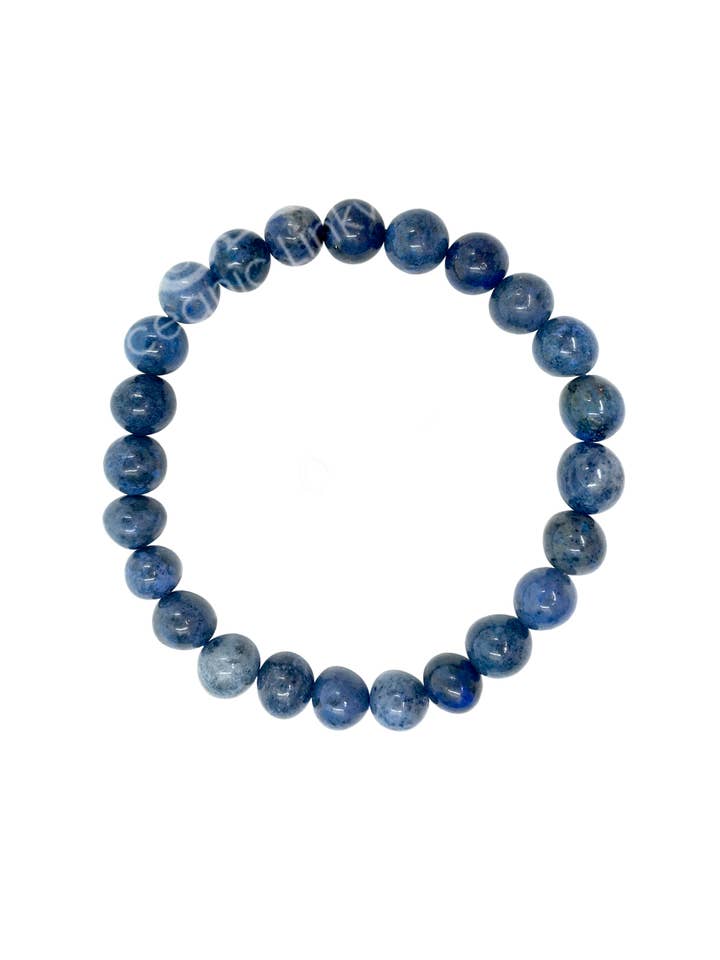 PULSERA - DUMORTIERITA (8-8,5 MM) 7,15-7,25 PULGADAS (PIEZA) para venta al por mayor de Oceanic Linkways Inc