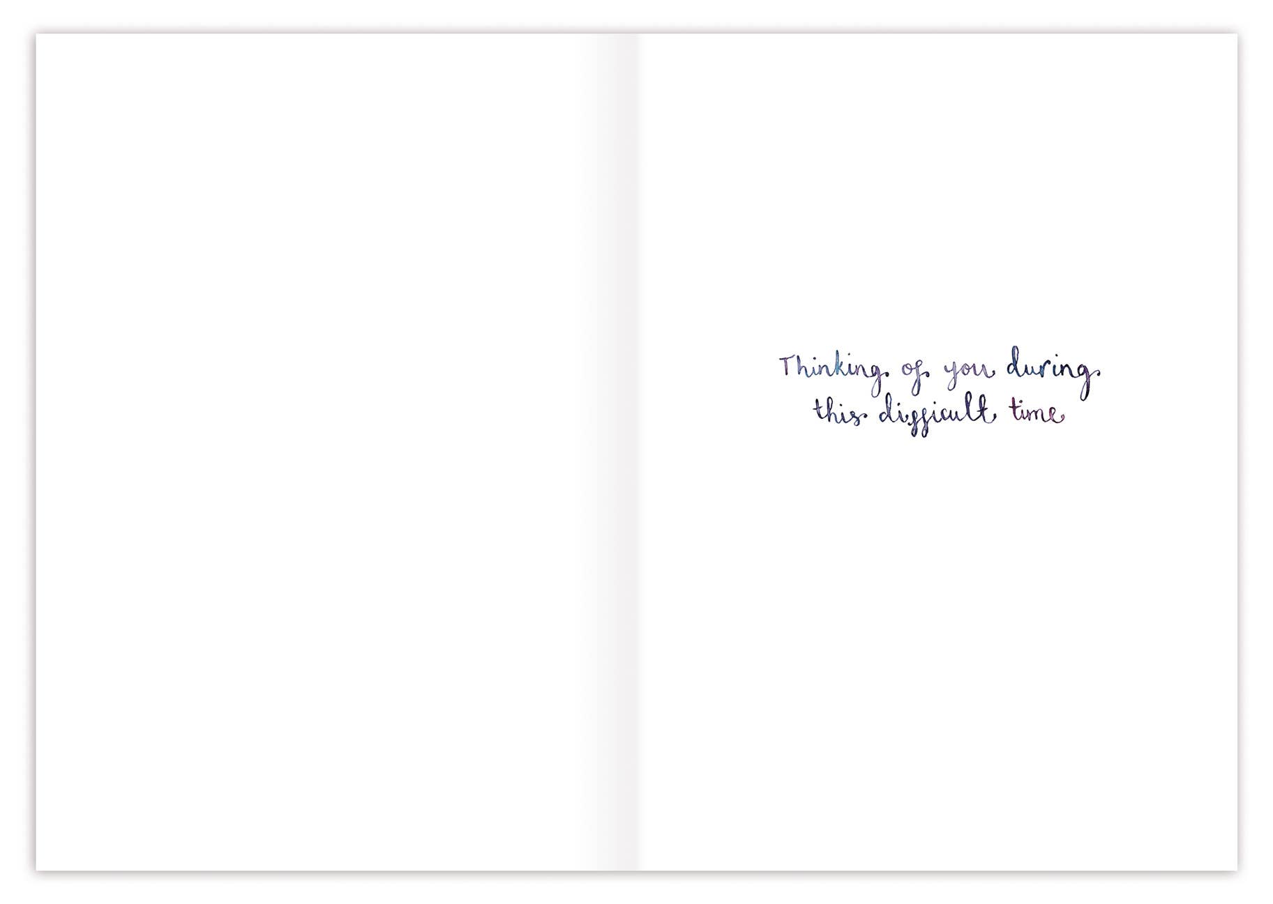 Biely & Shoaf - Wholesale Sympathy Card - Mountain Landscape Sympathy Card1