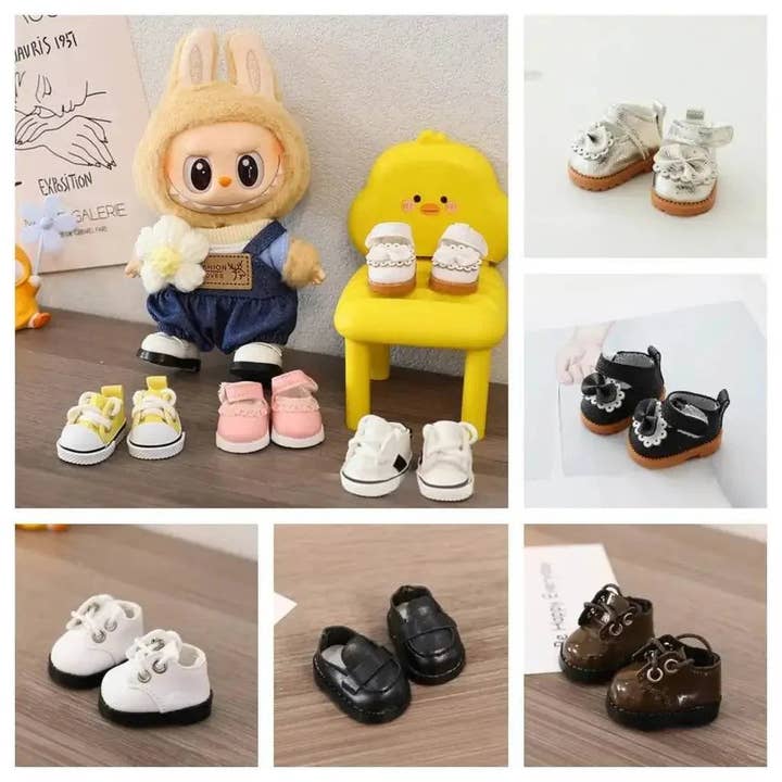 Only Shoes for 17cm Labubu Dolls Casual Sports Boots Accessories for wholesale by THE INTSUP USA