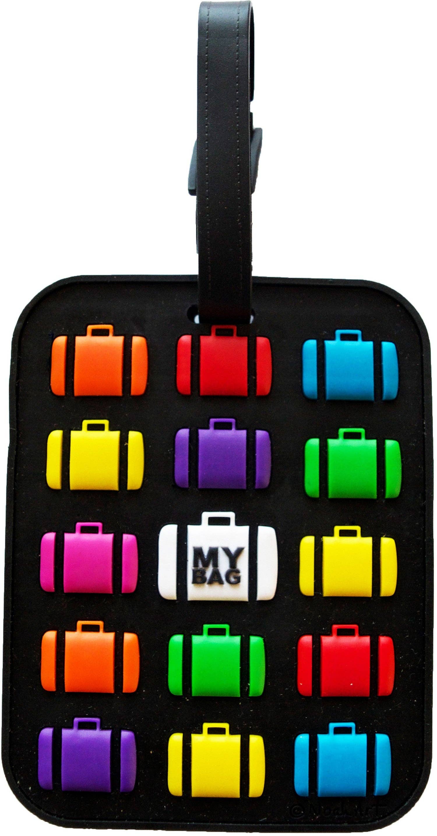 Mary Ellis - Wholesale Luggage Tag - Multi Suitcase Black Luggage Tag | Our Most Popular Bag Tag1