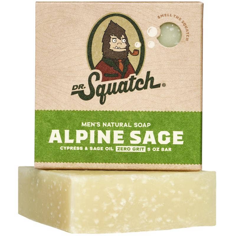 Everyday Supply Co - Wholesale Bar Soap - Men's - Dr. Squatch Alpine Sage Bar Soap 5oz0