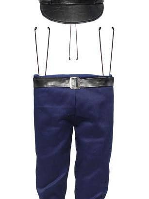 2 Pc 22"H Police Officer wreath attachment Kit for wholesale by General Wholesale Inc