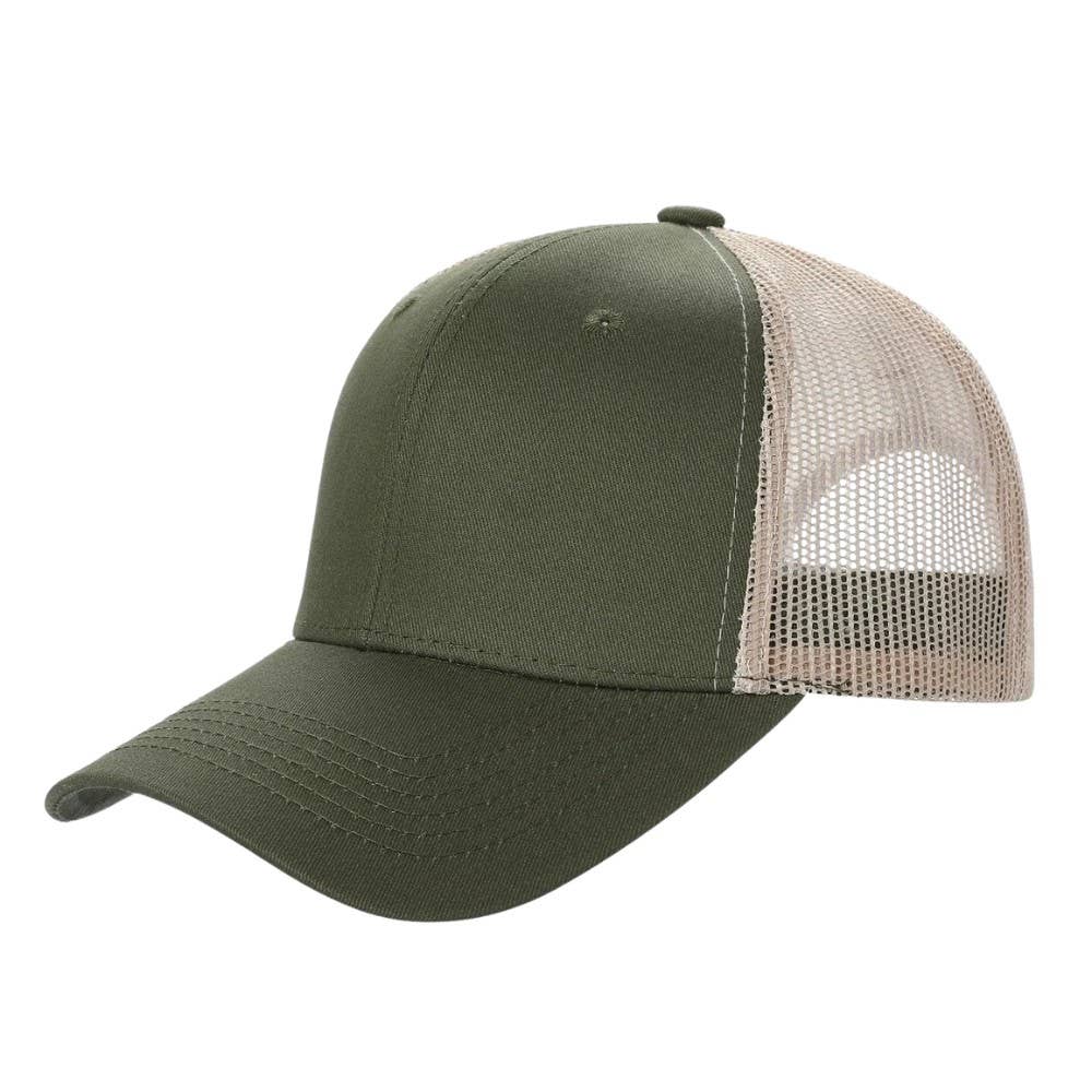 DOBBI – Großhandel Trucker-Cap – Unisex – Curve Trucker Mesh-Mütze mit 6 Paneelen49