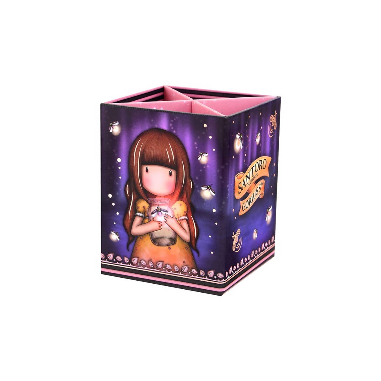 Santoro London – wholesale Desk organiser – Gorjuss - Desk Tidy - In The Forest1