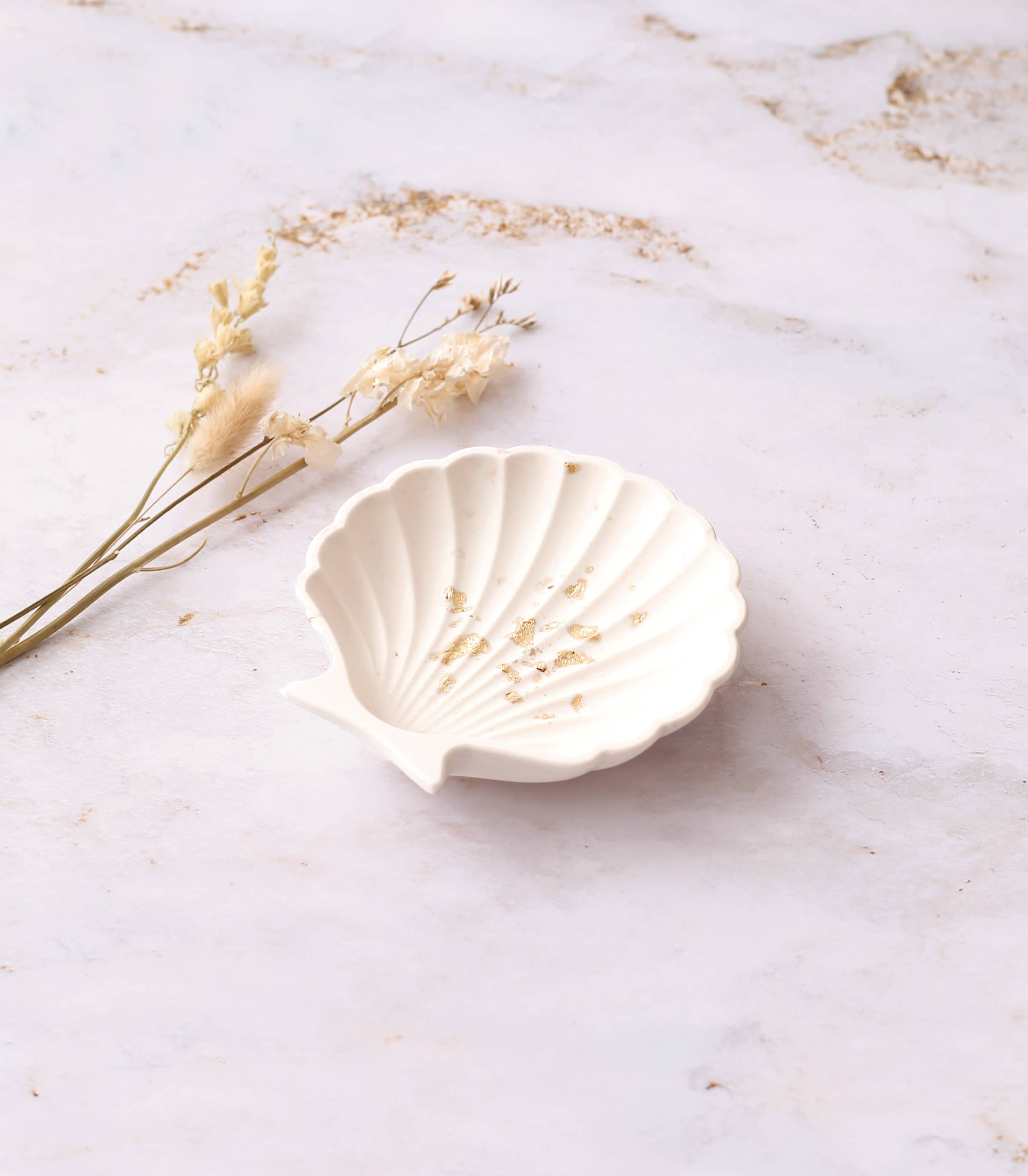 Graine Créative – Utensílio para artesanato por atacado – Molde de silicone para concha 11 cm - Jesmonite5