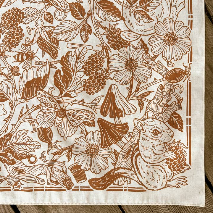 Kate O'Hara - Wholesale Bandana - Women's - Thicket Bandana – Russet6