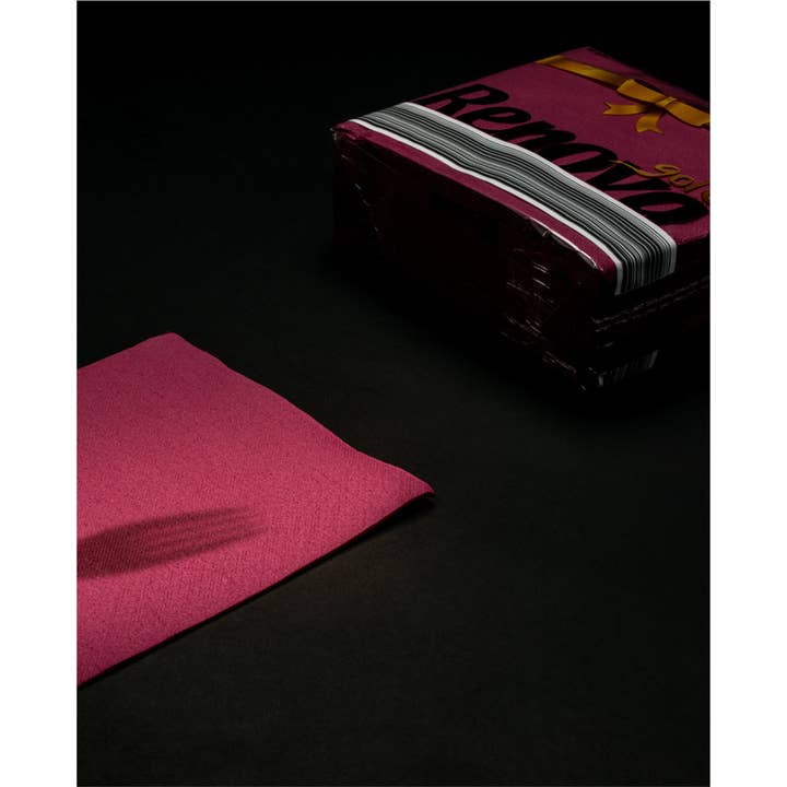 Renova - Vendita all'ingrosso Tovagliolo monouso - Tovaglioli Renova Gold Bordeaux extra grandi1