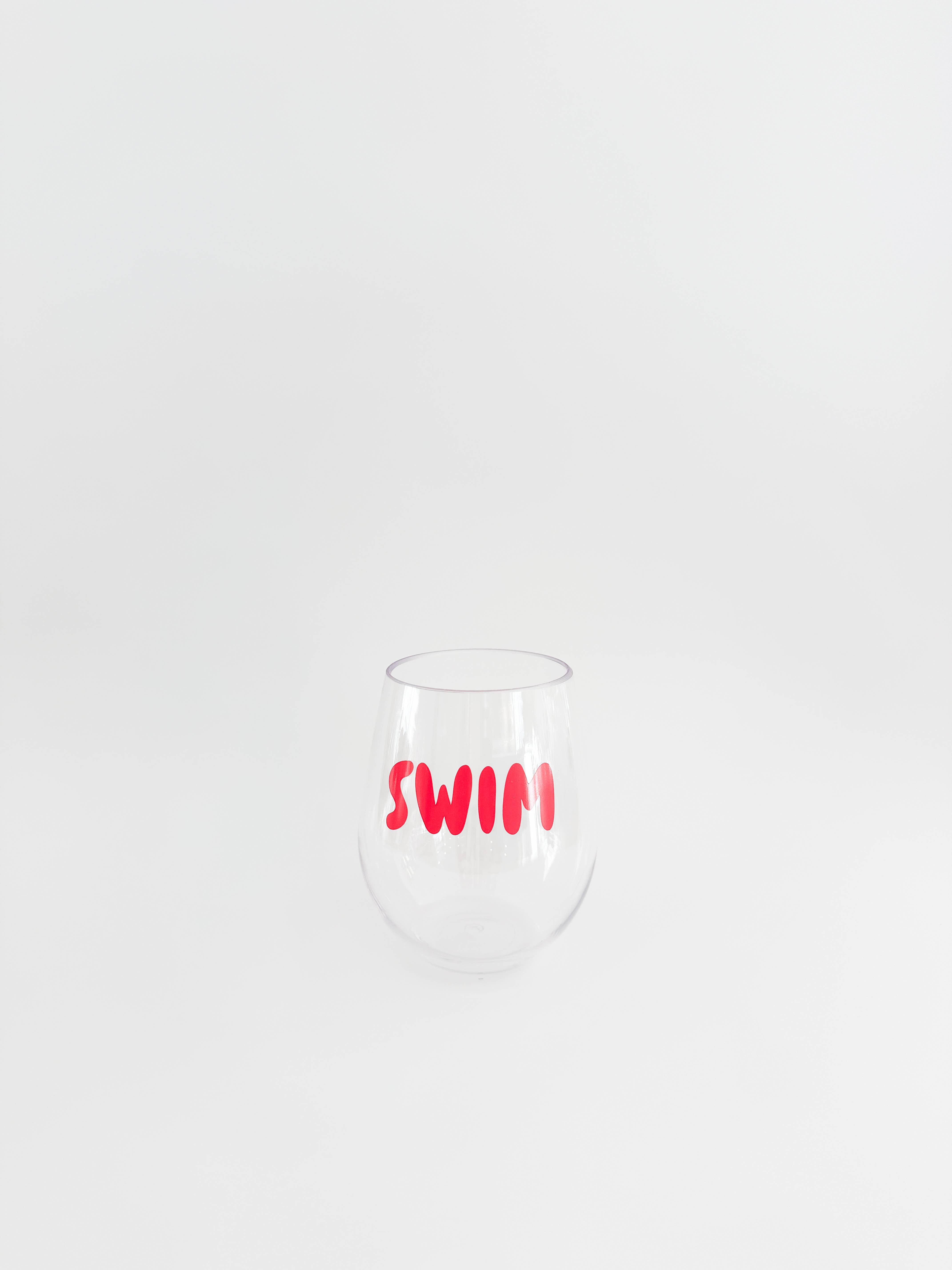Everything Labeled | Coastal & Custom Drinkware - Wholesale Wine Glass - Poolside Acrylic Wine Glasses | Summer Gift for Pool Lovers 2