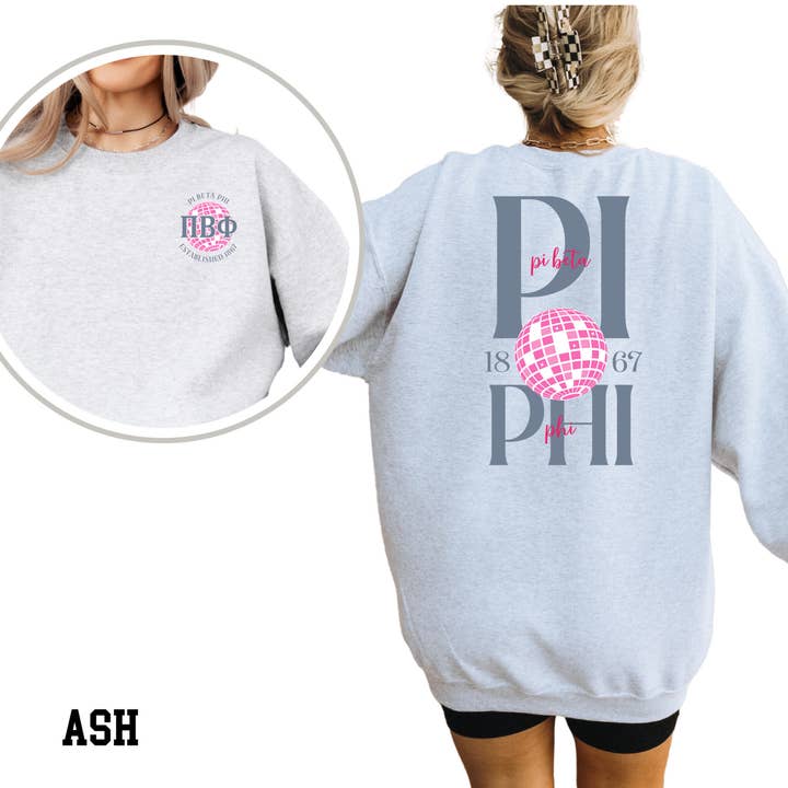 Kite and Crest - Wholesale Graphic Sweatshirt - Women's - Disco Sorority Sweatshirt19