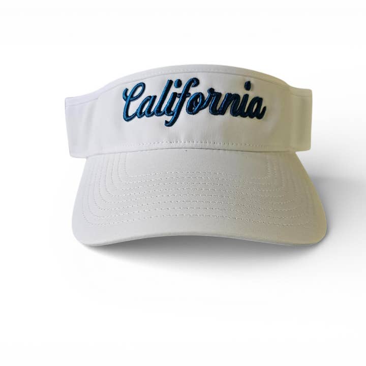 Mad River - Wholesale Visor - Unisex - Custom 3D Puff Embroidered Poly Visor - Your Text/State1