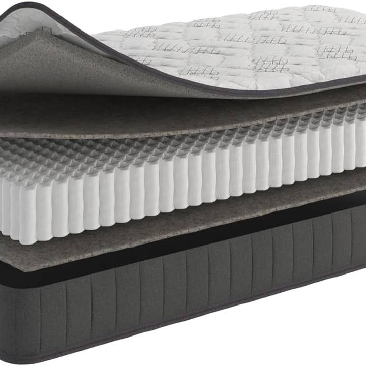 Twin Hybrid Mattress, Medium-Firm, Made in USA for wholesale on Faire7